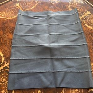 PROENZA SCHOULSR sz6 Herve lever style gray bandage skirt